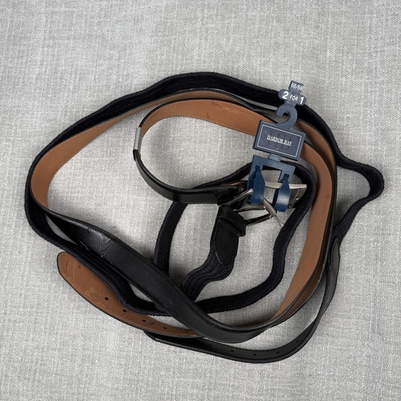 Harbor Bay Other - Men's Harbor Bay set of 2 Belts: 66/68 - New